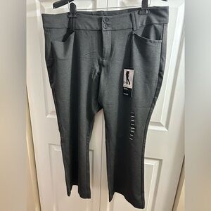 Torrid Studio Signature Ponte Stretch Trouser NWT Dark Gray